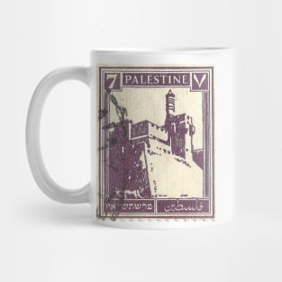 Palestine Stamp, 1920s Mug